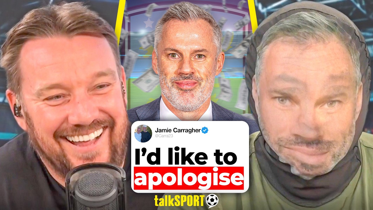 “OOOH SORRY!” Jamie O’Hara & Jason Cundy REACT to Jamie Carragher’s Apology to Aston Villa!