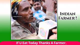 Indian Farmer's WhatsApp Status | Gaw Kaa Kisan Jo Boltaa Hai English | Proud Of Our Farmer's