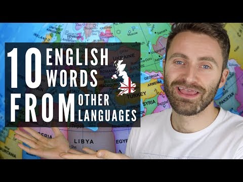 10 English Words BORROWED From Other Languages (French, Japanese, Chinese etc.)