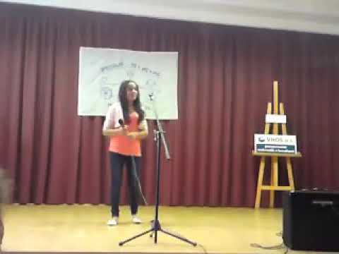 Barbora  Cinová  12 let  -Emili Sande