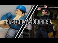 ARSENAL VS ORIGINAL EMOTES Roblox Arsenal