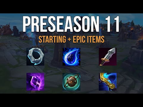 Preseason 11 Items - Starting Items, Epic Items and Jungle Item Changes