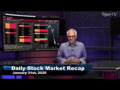 January 31st Daily Stock Market Recap - 2020
