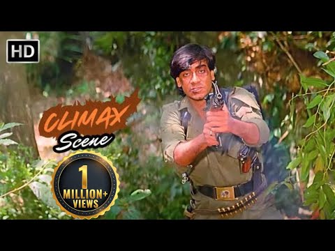 Ek Hi Raasta Climax - अजय देवगन सुपरहिट मूवी एक्शन क्लाइमेक्स सीन - Ajay Devgan, Raveena Tandon - HD