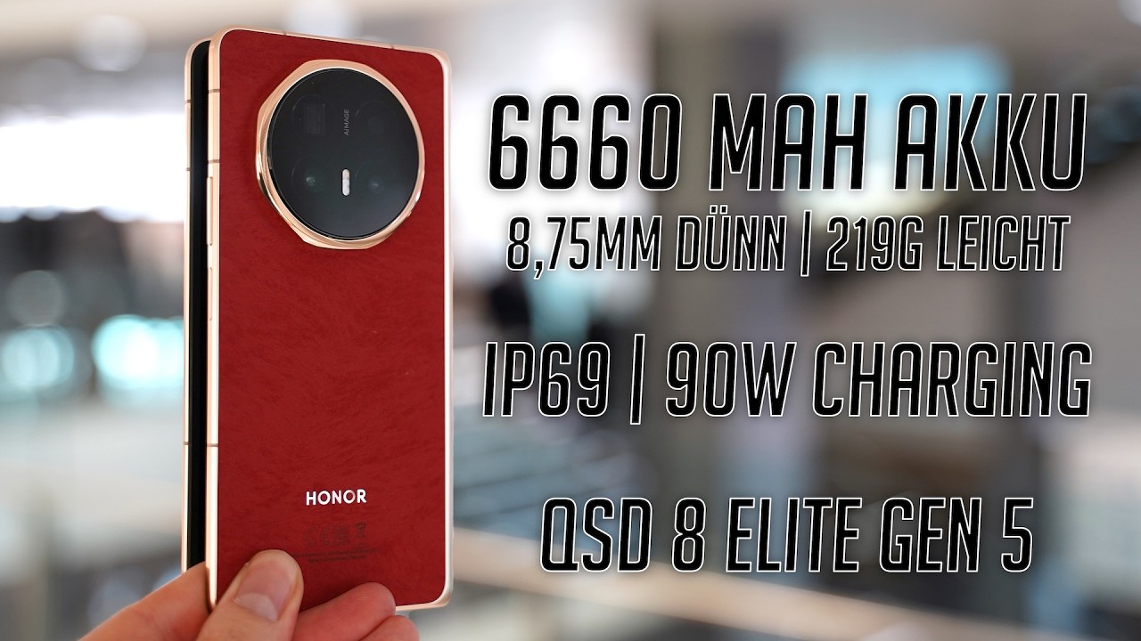 Die Zukunft muss warten: Honor Magic V6 Hands-On & Erster Eindruck (Deutsch) | SwagTab