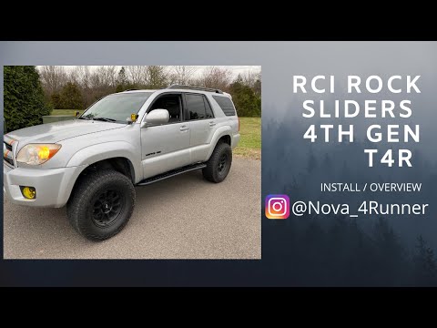 RCI Rock Sliders Install / Overview | 4th Gen 4Runner