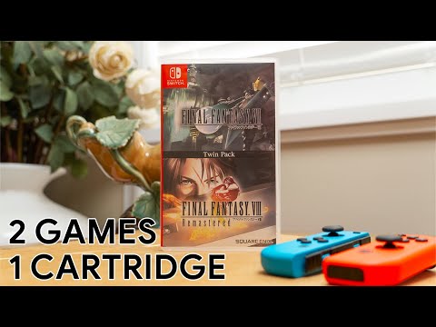 Final Fantasy 7 & 8: Two Games, One Cartridge | ASMR Unboxing
