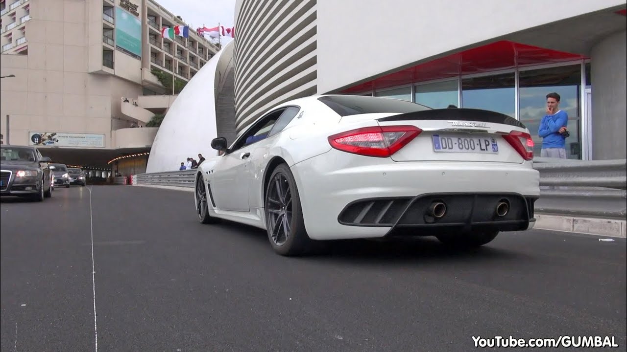 Maserati GranTurismo MC Stradale - Blasting through F1 tunnel!
