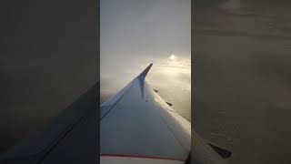 Vendo o sol nascer através das asas do A320 Neo #caruaru #caruaru2025 #avião #sol #nordeste