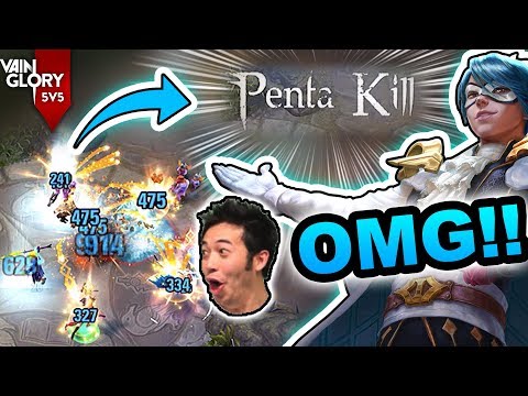 FASTEST PENTA-KILL IN VAINGLORY HISTORY! [MAGNUS INSANE PENTA-KILL] VAINGLORY 5v5! (RANKED)