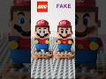 LEGO Mario Original Vs China Copy LEGO Vs FAKE Mario Supermario Legosupermario Legomario