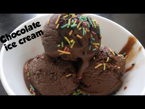Summer special|| Banana chocolate Ice cream ||HOMEMADE COURT||