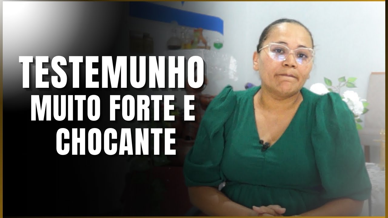 Testemunho muito forte e chocante - Apóstola Vivian