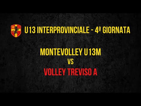 UNDER 13: MONTEVOLLEY U13M - VOLLEY TREVISO A