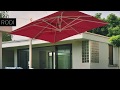 Parasol ogrodowy Rodi. 100 % made in Italy - 1