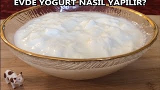 EVDE YOĞURT NASIL YAPILIR - Püf noktaları ile