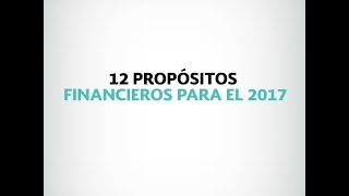 Propósitos financieros para 2017