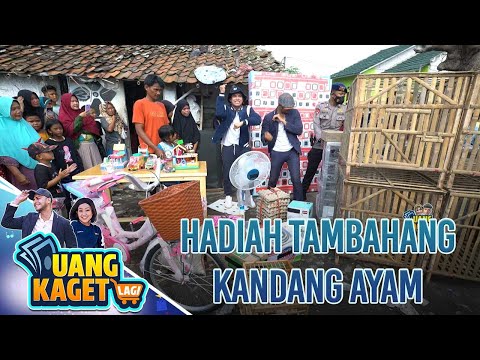 HADIAH TAMBAHAN KANDANG AYAM UNTUK BU HALIJAH - UANG KAGET LAGI