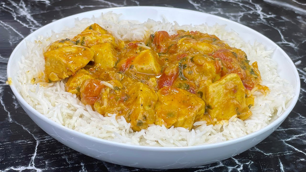 CURRY DE POULET EXPRESS AU LAIT DE COCO 🥥 Tellement bon 🤤 Deli Cuisine