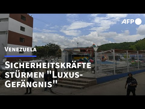 Venezuela: Sicherheitskräfte stürmen mafiageführtes Luxus-Gefängnis | AFP