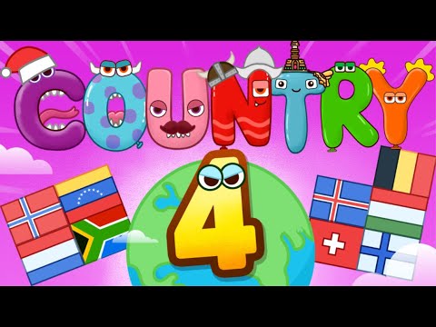 Where are you from song part 4 - Country flags of the world for kids