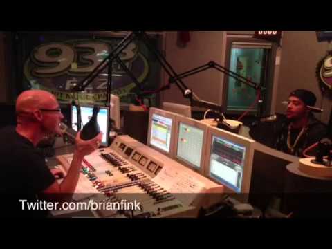 93.3FLZ's Brian Fink interviewing SKY BLU from LMFAO!