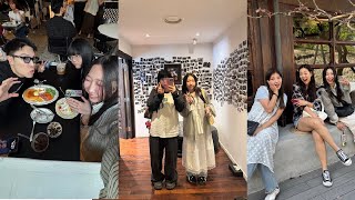 韓國日常VLOG 小物分享/小紅書探店/歐爸生日