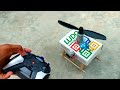 How To Make Helicopter Matchbox Helicopter Toy Diy Rc Helicopter Science Project