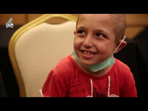 Zalmi Players Meet Cancer Survivors