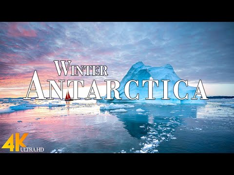 Winter Antarctica 4K Ultra HD • Stunning Footage, Scenic Relaxation Film with Calming Music.