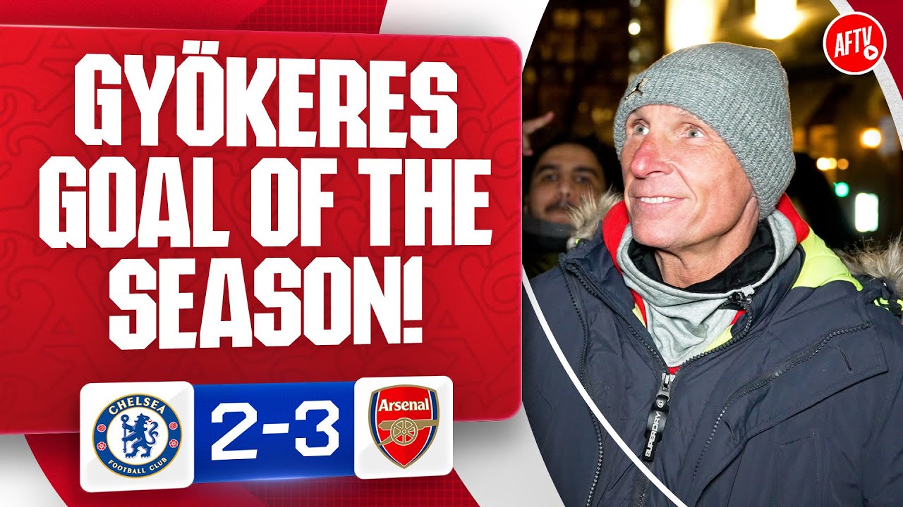 Gyökeres Goal Of The Season! (Lee Judges) | Chelsea 2-3 Arsenal