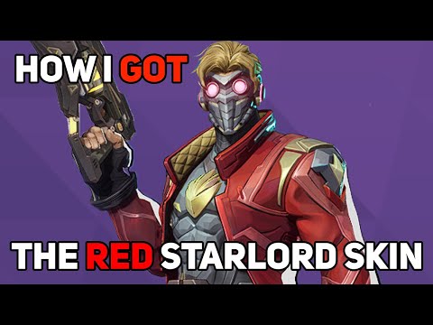 How I Got The Red Starlord Skin | Marvel Rivals