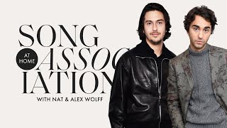 Nat &amp; Alex Wolff Sing Katy Perry, Ariana Grande &amp; The Beatles in a Game of Song Association | ELLE