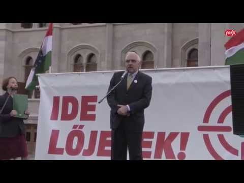 Bokros Lajos beszéde a Kossuth téren