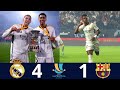 Real Madrid 4 X 1 Barcelona Vinicius Jr Hat Trick Spanish Super Cup Final 2024