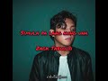 Zack Tabuldo - Simula Pa Lang Nung Una Lyrics Video Zack Tabuldo - Simula Pa Lang Nung Una Lyrics Video
