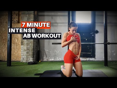 7 MIN KILLER AB WORKOUT//No equipment
