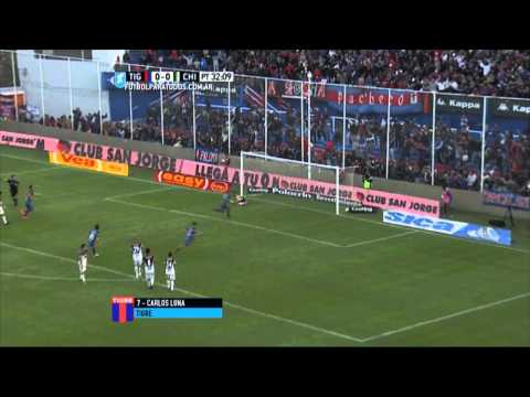 Gol de Luna. Tigre 1 - Chicago 0. Fecha 11. Primera División 2015. FPT.