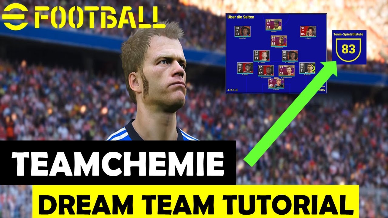 eFootball 2022 ⚽️ Dream Team TUTORIAL #5 | 🔥 ALLES WICHTIGE zur TEAM CHEMIE erklärt 🔥