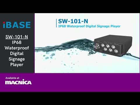 iBase SW 101 N IP68 Waterproof Digital Signage Player