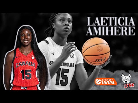 First to dunk in the WNBL? Laeticia Amihere - WNBL Perth Lynx Hype Video!