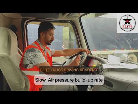 Slow Air-pressure Build-up Rate | ELITE TRUCK DRIVING ACADEMY | 2022 |  Brampton ON