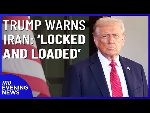 Trump: US ‘Locked and Loaded’ to Help Iran Protesters; Swiss Fire Update | NTD Evening News (Jan. 2)