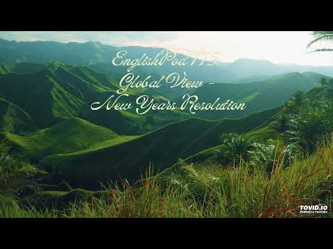 EnglishPod 175 Global View - New Years Resolution