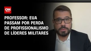 Vídeo: EUA passam por perda de profissionalismo de líderes militares, diz professor | WW