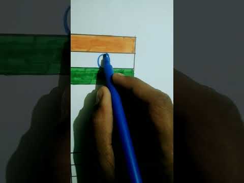 Indian_Flag_❤️_Flag _#art#viral # 1k #youtubeshorts