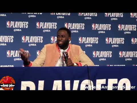 Angry Draymond Green Responds To Charles Barkley Punch In The Face Threat.  Dares Him To Do It!