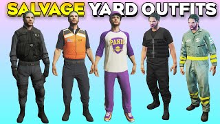 GTA 5 Online How to Unlock All Salvage Yard Outfits (The Chop Shop DLC)