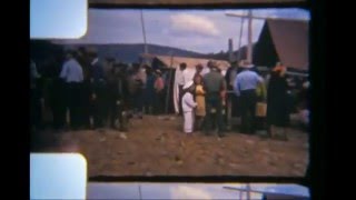 Downtown Williams Lake and the Alkali Lake Stampede in 1946
