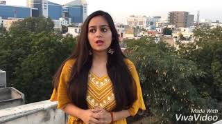 Alert vision Jaipur audition poorvi jain video
